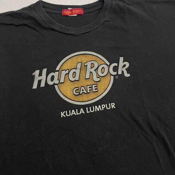 Vintage Hard Rock Cafe Tee Men's XL VTG 2000s 90s Y2K Oversized Graphic Black - Picture 2 of 4